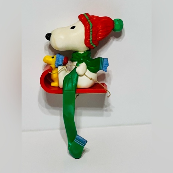 Vintage Hallmark Snoopy and Woodstock Stocking Holder 3/$25 - Picture 7 of 11